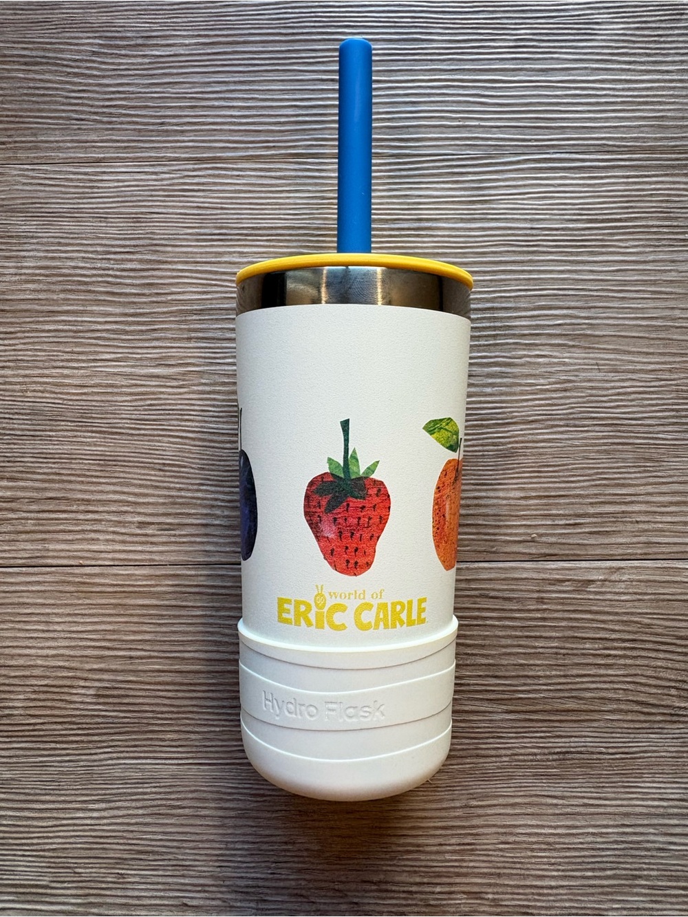 Limited Edition Hydro Flask x Eric Carle Kids Tumbler 12oz Lid&Straw